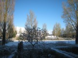 Snow, De Bilt, 25 march 2008