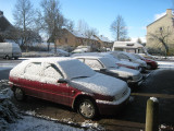 Snow, De Bilt, 25 march 2008