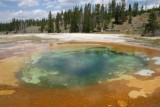 Thermal pool at Yellowstone