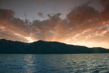 Jackson Lake at sundown