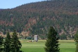 Silos near Kamloops