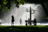 A water fountain in Kamloops