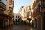 Calle Pintada in the morning, Nerja
