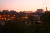Tangier skyline twilight