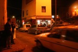 Tangier street at night