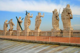 Statues on St Peters Roof