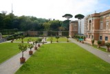 Gardens at the Vatican Museum
