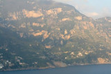 Cliffs east of Positano