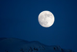 Moonrise over Thunder Mountain