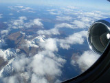 Scottish Highlands from the air