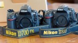 Nikon D700 and Nikon D300
