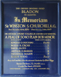 May 19, Winston Churchill Chapel Burial Plague