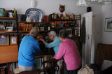 May 29, Ethels House - Peter is trying to break Ethels Clock