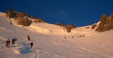 montee vers lepaule du mont maudit