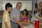Making Pisco Sours