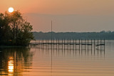 Eagle Mountain Lake sunset