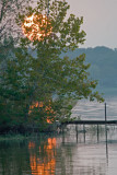 Eagle Mountain Lake sunset