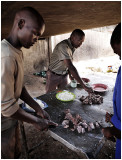 Fried cows head. Nice. Soweto, South Africa