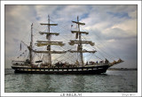 Le Belem au large de Lorient