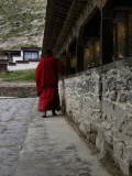 Monk doing the kora
