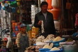 Market stall in Lhasa