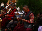 Pilgrims at Tsome Ling Monastery