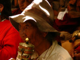Old lady with hat