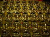 Rows of buddhas