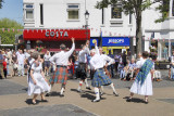 Scottish dancing in Market Place
