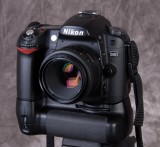 Nikon D80 with vertical grip