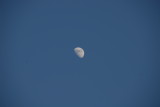 The  Moon from  moel famau  north wales