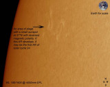 20071213, 00:55 hrs UT,  WL 180,1600 at 4000mm EFL, Image taken through cirrus cloud