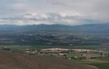 View from the mountain of Ellensburg Valley