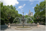 Jacob Wrey Mould Fountain at City Hall Park