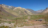 The pass from Santiago, Ch to Mendoza, Ar