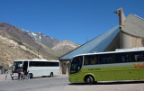 The Argentine border shed in the pass from Santiago, Ch to Mendoza, Ar