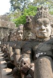 South Gate, Angkor Thom, Cambodia