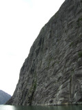 Steep Rock Walls of Tracy Arm Fjord
