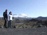Sue and Me at Mt. St. Helens