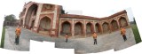 Rahil at Humayan's Tomb, South Gate (29 Nov 2009)