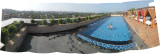 Ravina and Rahil on Taj Vivanta rooftop pool (16 Jan 2010)