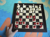 Result of Rahil's (who is three) first real chess game