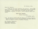 First Tolkien letter (20 Oct 1965)