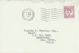 Envelope accompanying letter of 1 Aug 1966