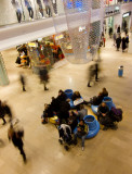 Resting in the Galleria