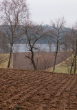 Plowed fields