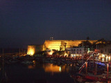Girne at nightfall (Kyrenia)