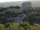 The stucture on the hill looks like a small fortress--we didnt make it there this trip.