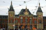 the gilded facade of Centraal Station