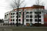 Muziektheater along the Amstel River - where the National Ballet is based